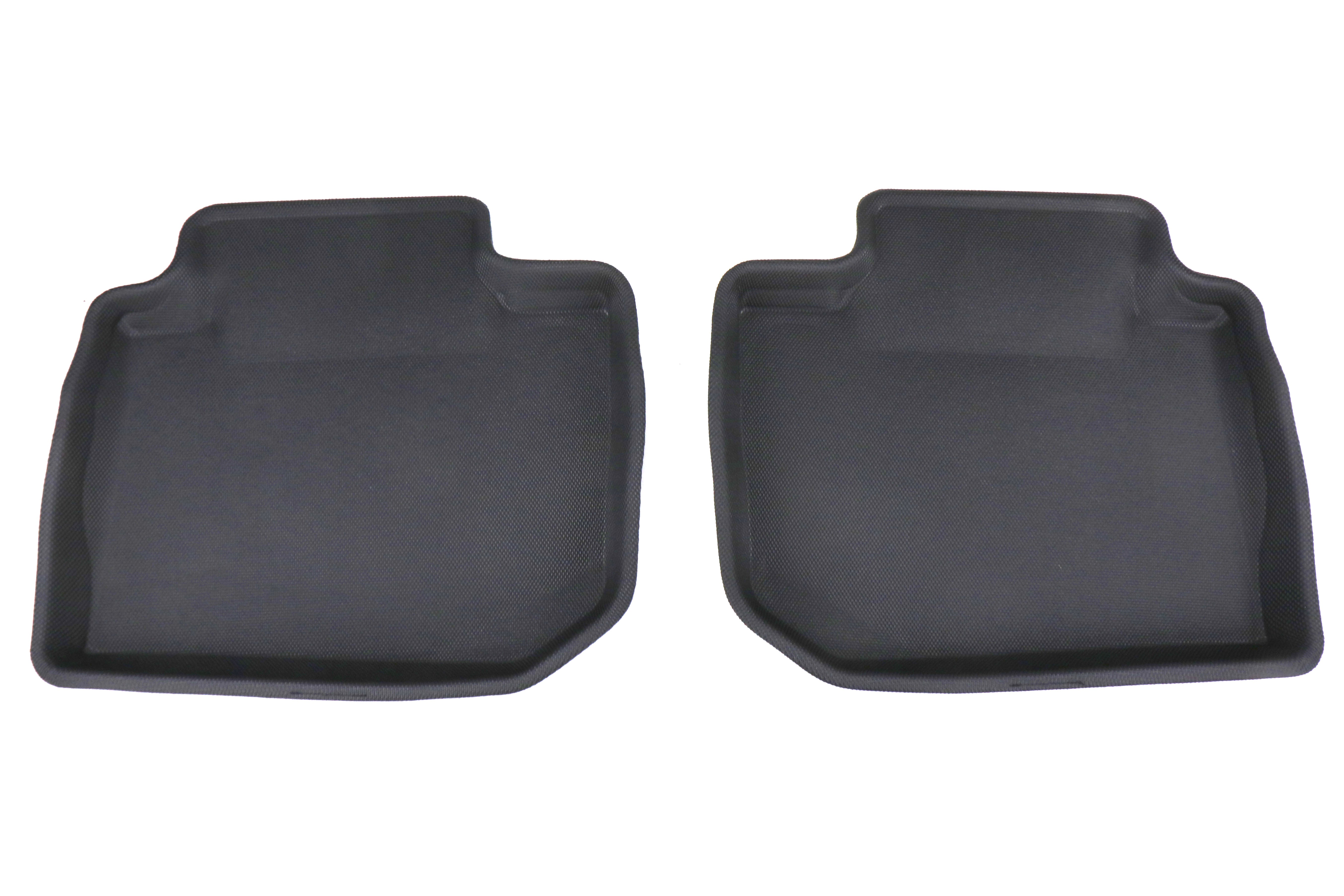 3D Maxpider Rear Row Heavy Duty All Weather Floor Mats - 2015-2021 Subaru WRX / STI / 2016-2017 Crosstrek / 2012-2016 Impreza